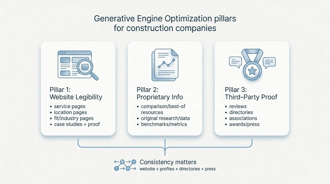 GEO for Construction: How Construction Firms Get Found in AI Search