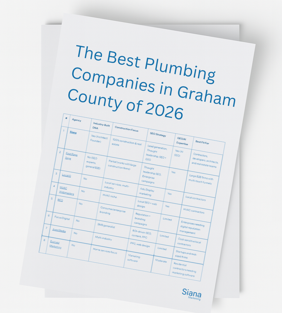 The Best Plumbing Companies in Graham County of 2026