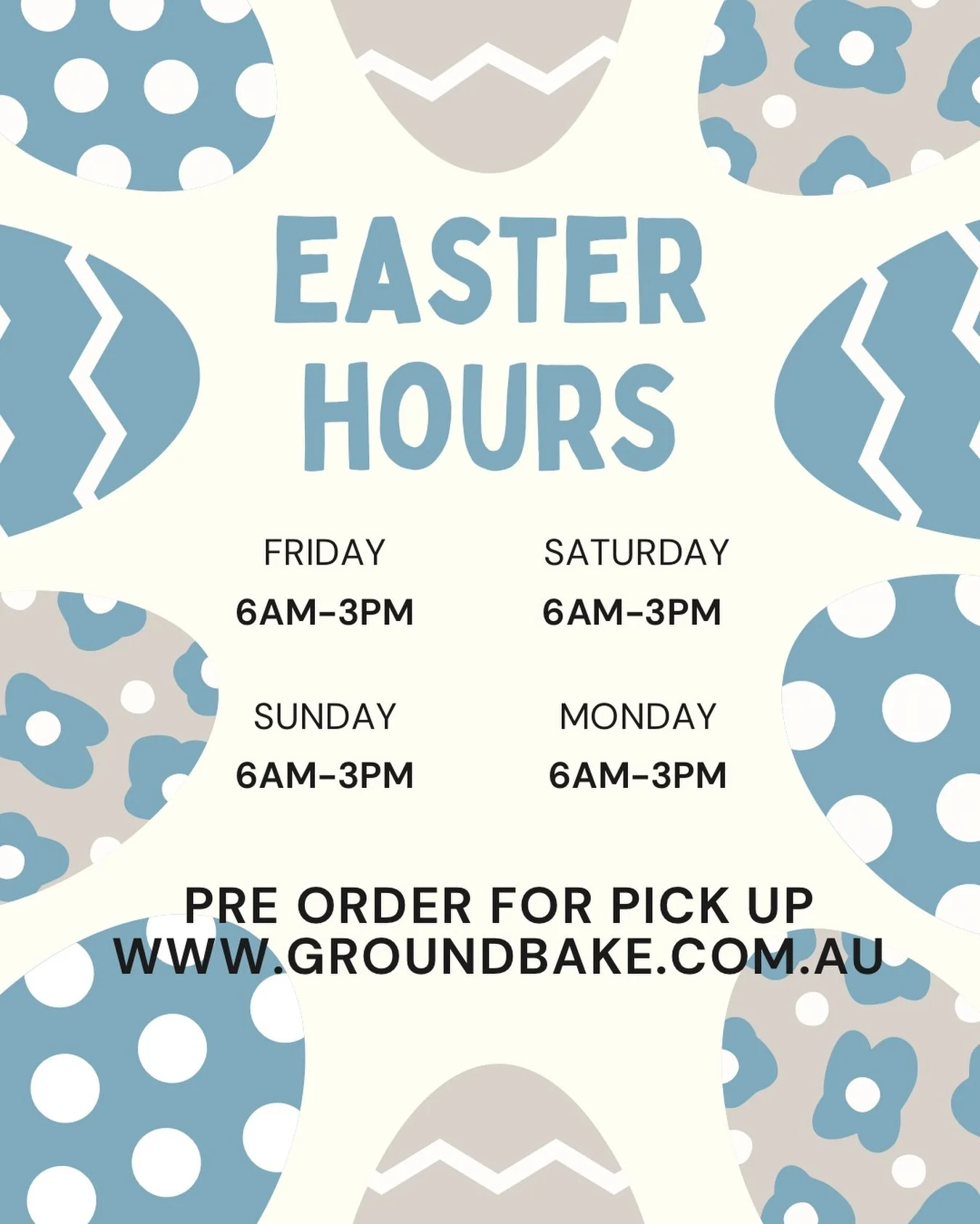 Easter is around the corner 🐣
Pre-orders for the long weekend are now open. 
Get in early to secure your favourites.

#artisanalbakery #sourdoughbread #sourdoughbakery #sydneybakery #hotcrossbuns