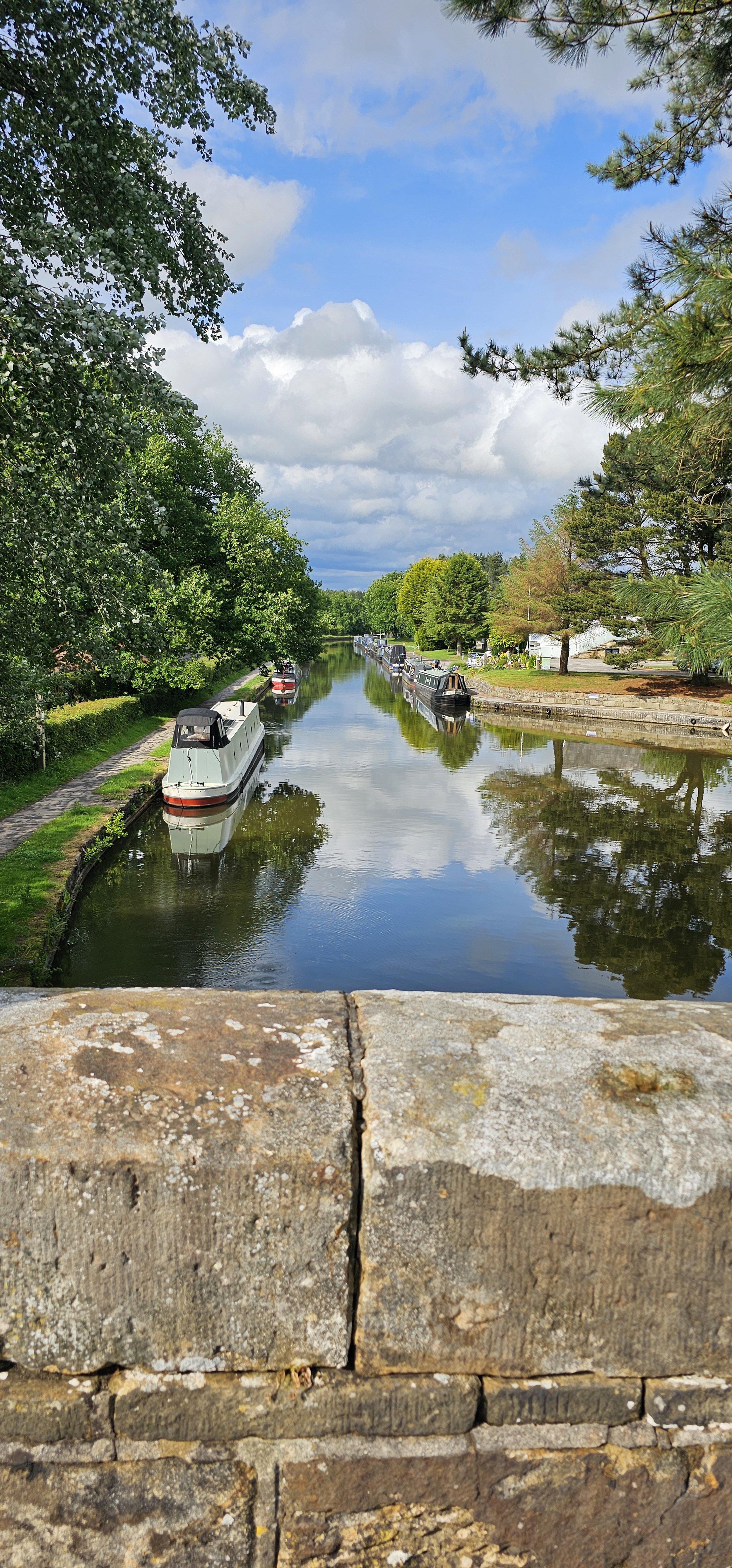 Canal view at Lyme view marina