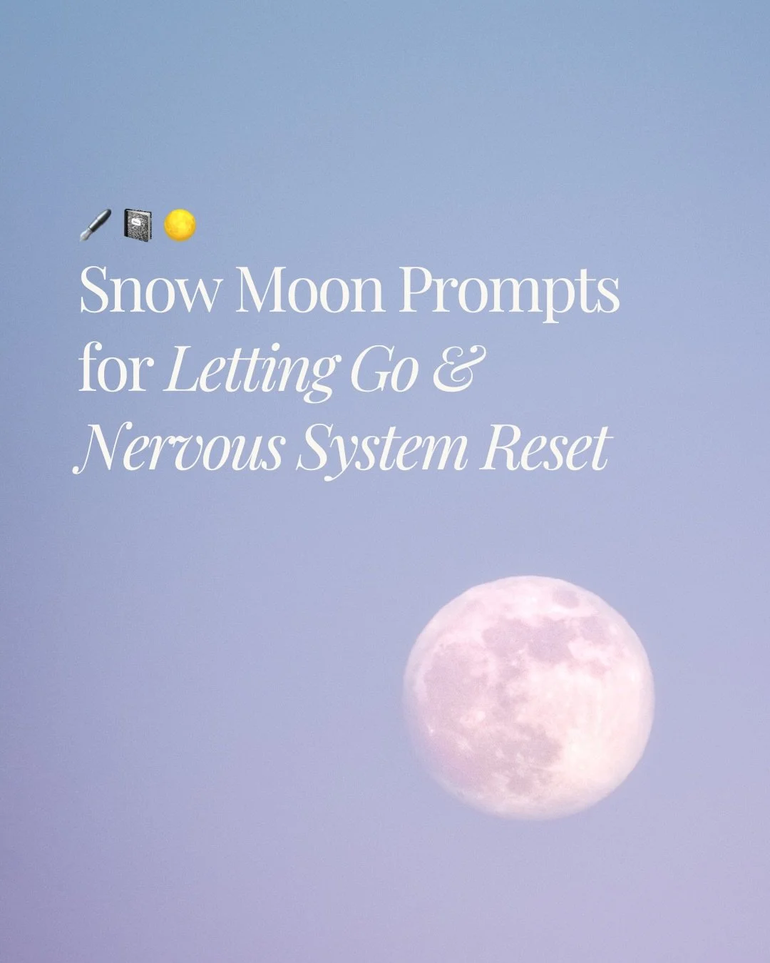 💭 Take your time to write these prompts in your favourite notebook and pause.

 They aren&rsquo;t meant to be answered quickly. They are invitations to listen to your body, your energy, and what feels ready to shift.

If you&rsquo;d like to sit with