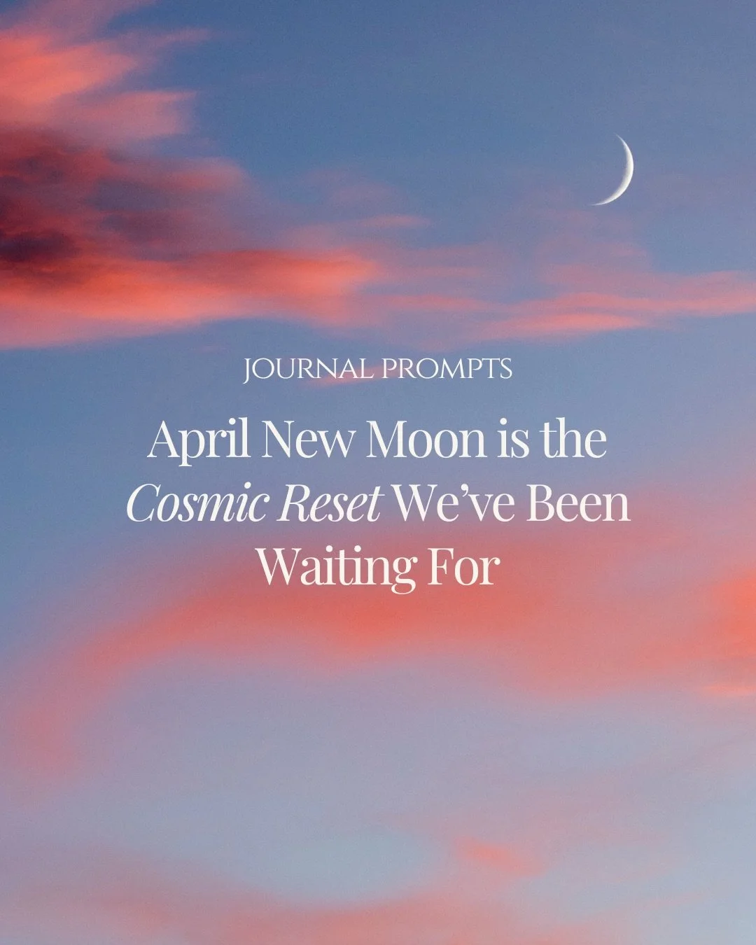 On April 17, we welcome the first New Moon of the astrological year ♈️✨ Aries brings a fierce, pioneering energy. An invitation to stop overthinking and start embodying the version of you ready to lead. 

If you&rsquo;ve been feeling a build-up latel