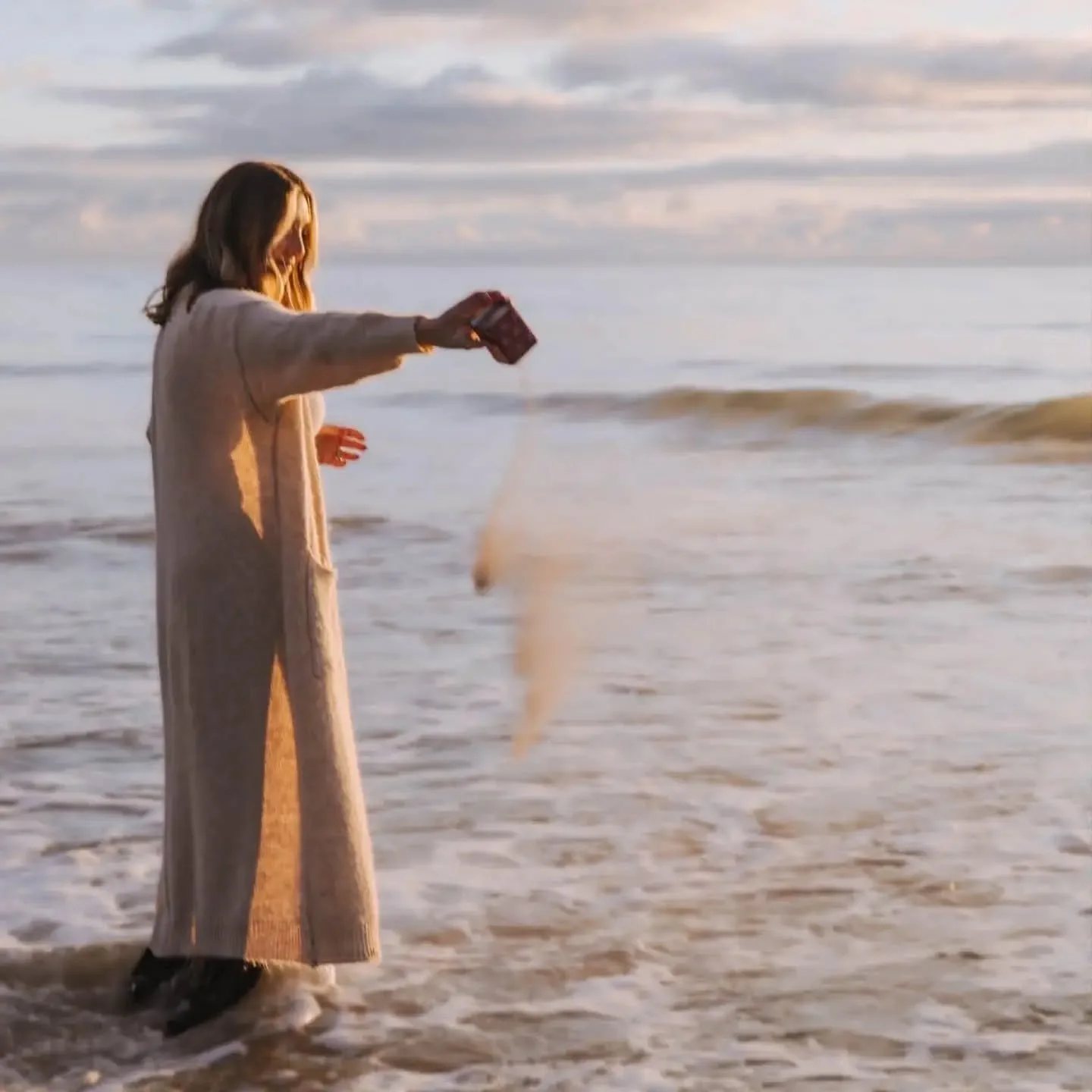 Sea swimming has helped me heal and move through so much of the grief of losing my dad. 

Somewhere in that grief, I lost myself too. I lost so many of the identities I thought made me who I was.
But the sea became a place where I could release, heal
