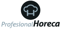 Logotipo de 'Profesional Horeca' con un icono de chef en una nube