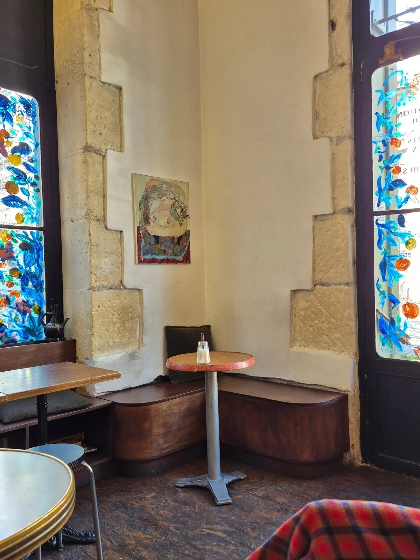 One of Marseille's snuggest coffee shops.