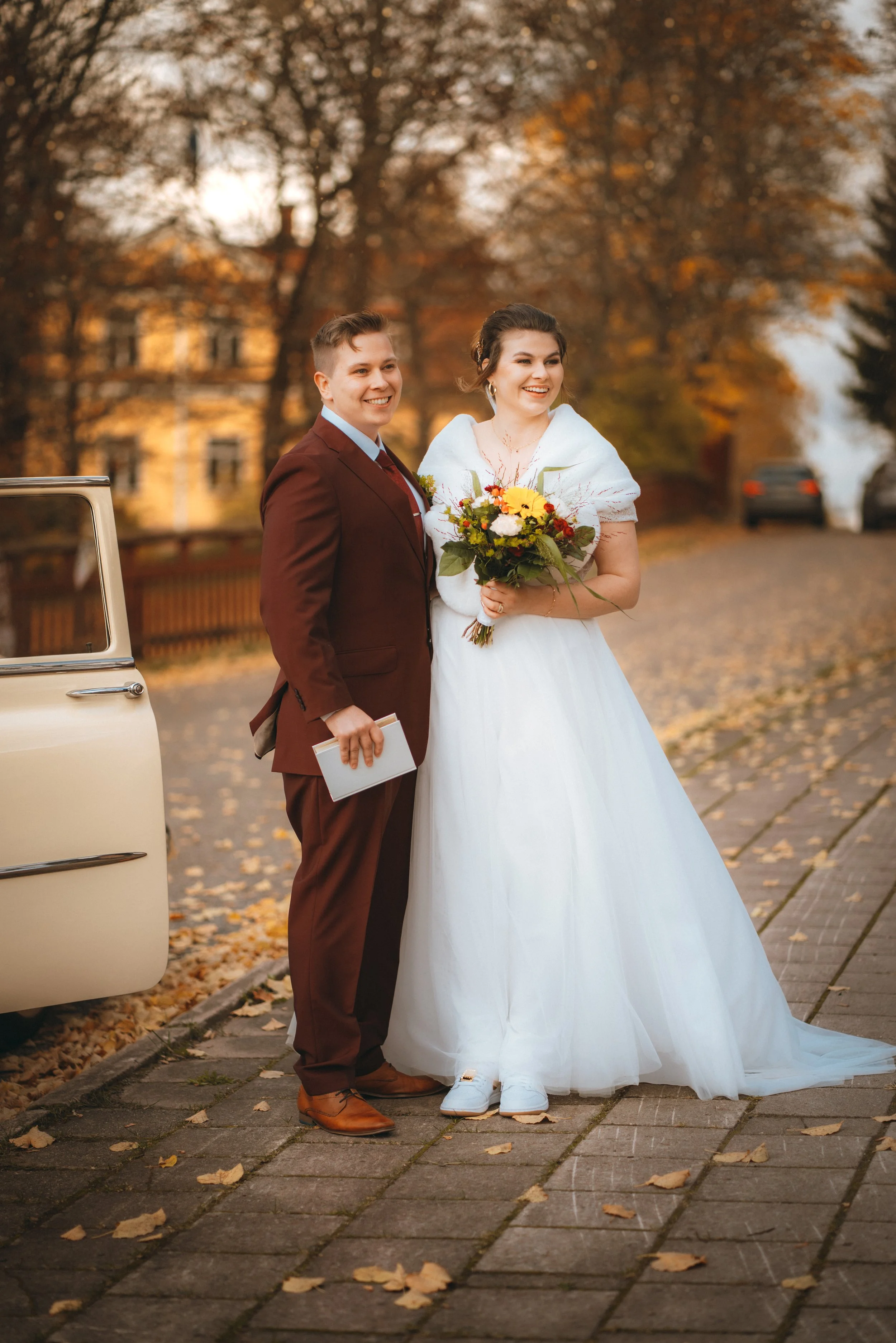 Hääkuvaus Turussa - Hääpari vihkimisen jälkeen