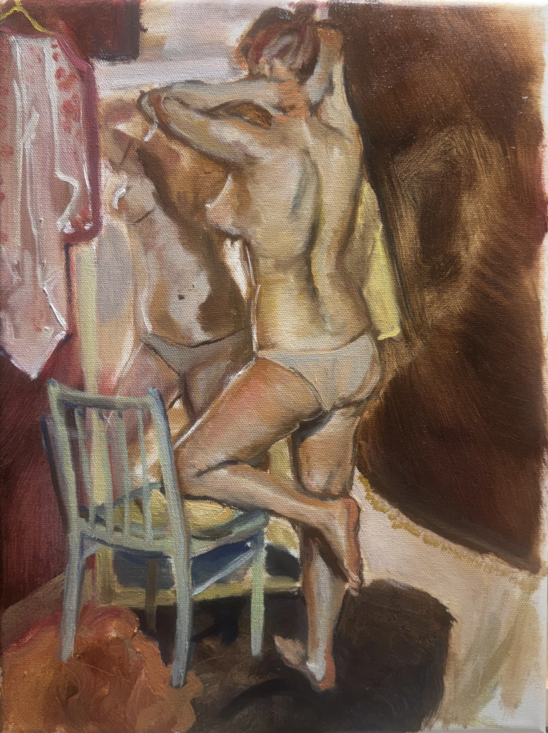 Oil on canvas (painted from life) 