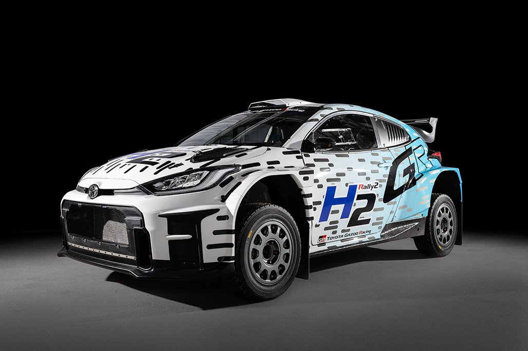 TOYOTA GAZOO Racing debuts hydrogen Rally2 car at Rally Finland