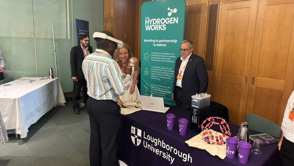 Loughborough University hydrogen technology expertise showcased in Parliament