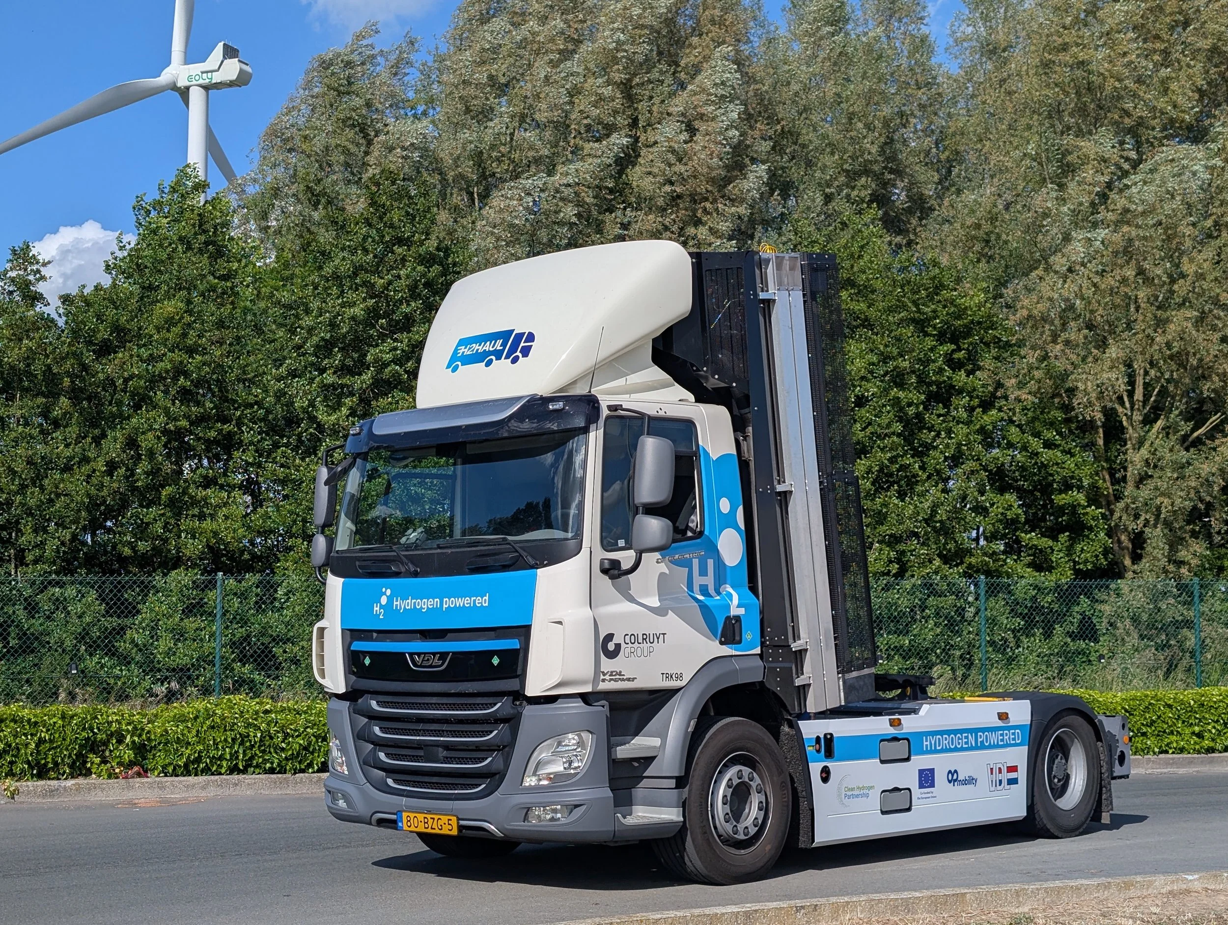 H2Haul project strengthened with test of 350 bar hydrogen trucks