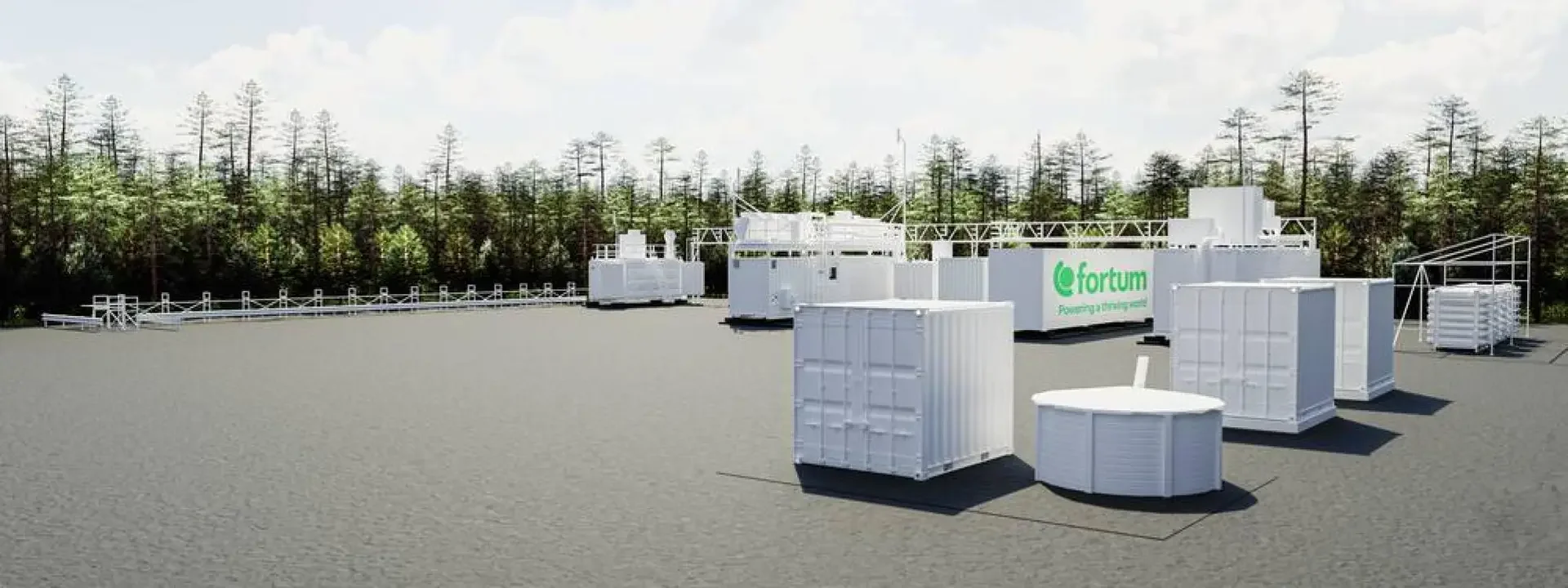 Fortum produces first hydrogen at Kalla Test Centre