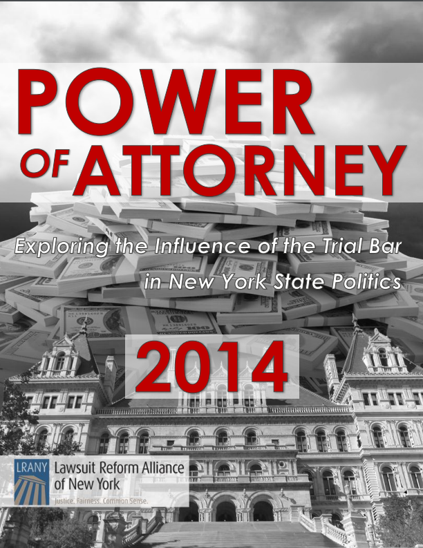New York State Capitol Power of Attorney report 2014