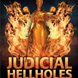 Lady liberty surrounded by fire Judicial Hellholes 2016-2017