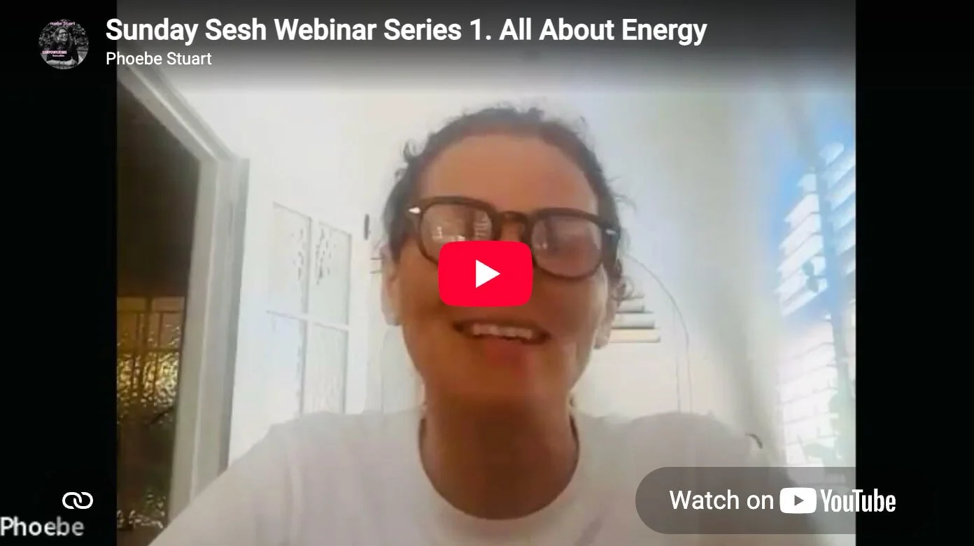 Sunday Sesh Webinar Series 1. All About Energy