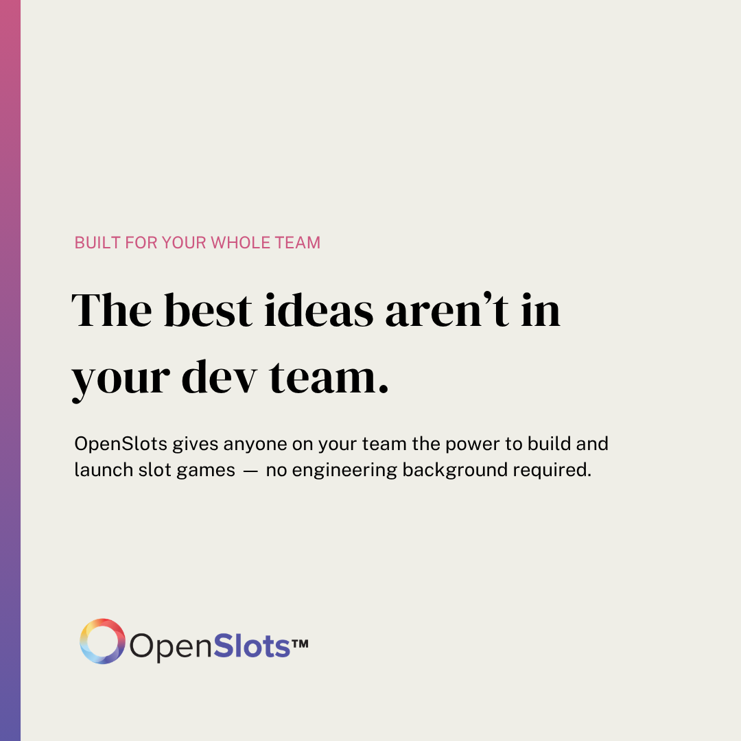 The best ideas aren’t in your dev team!