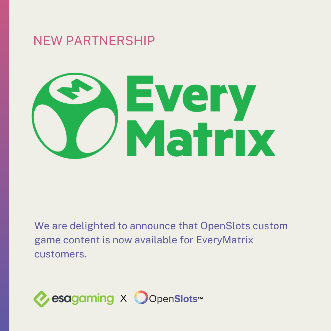OpenSlots now available through EveryMatrix