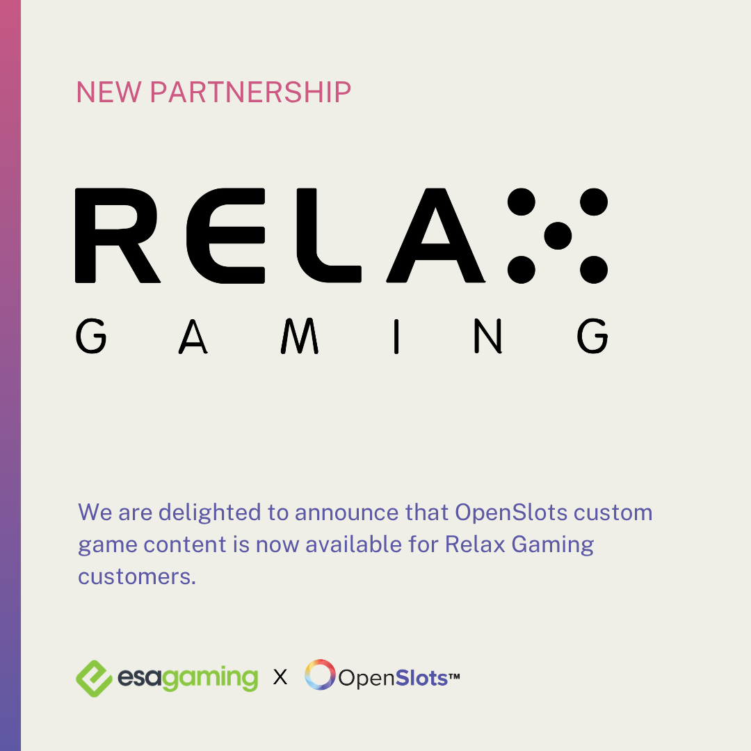 OpenSlots now available through Relax Gaming