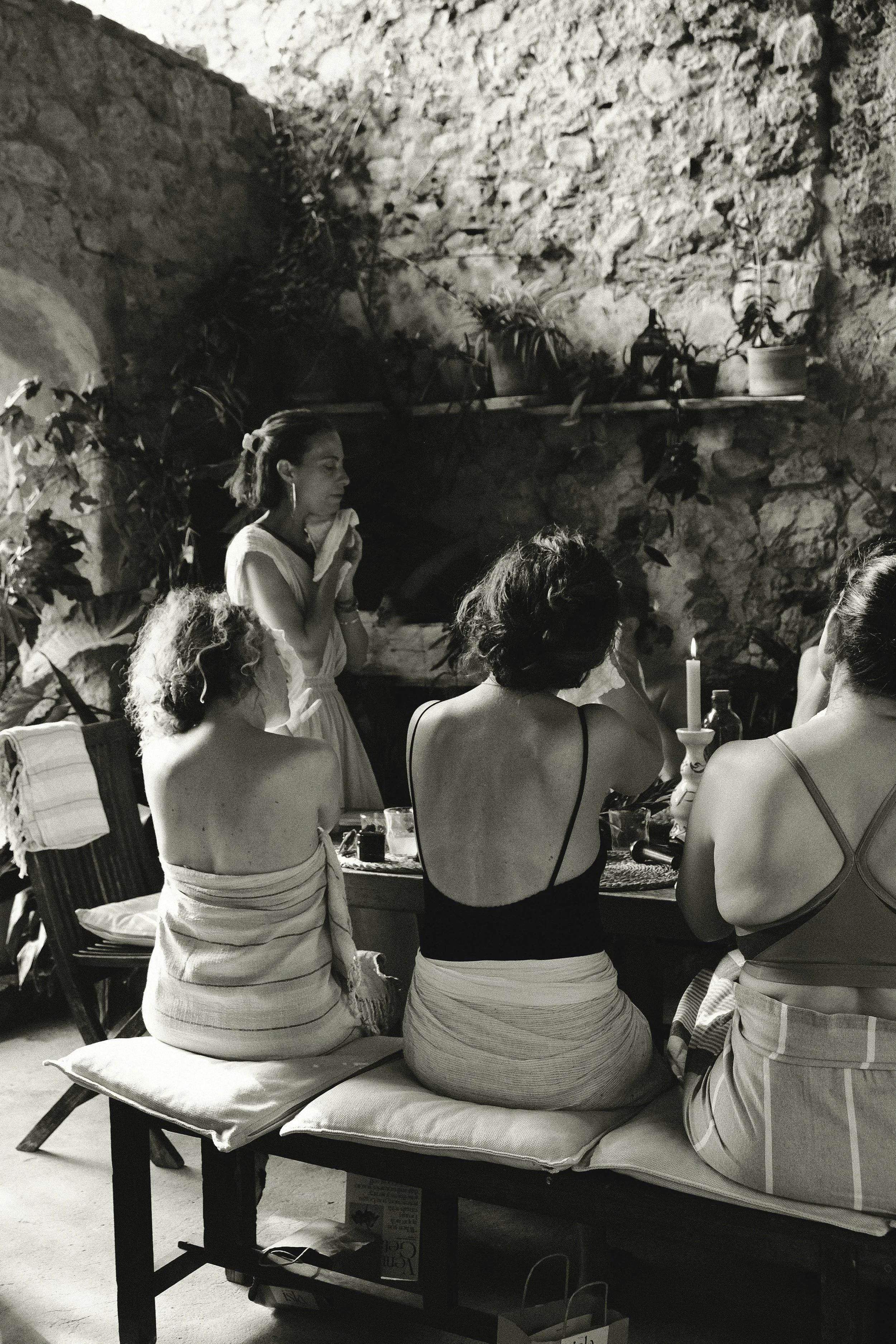 ayurvedic-beauty-ritual-workshop-women-stone-wall-bw.jpg