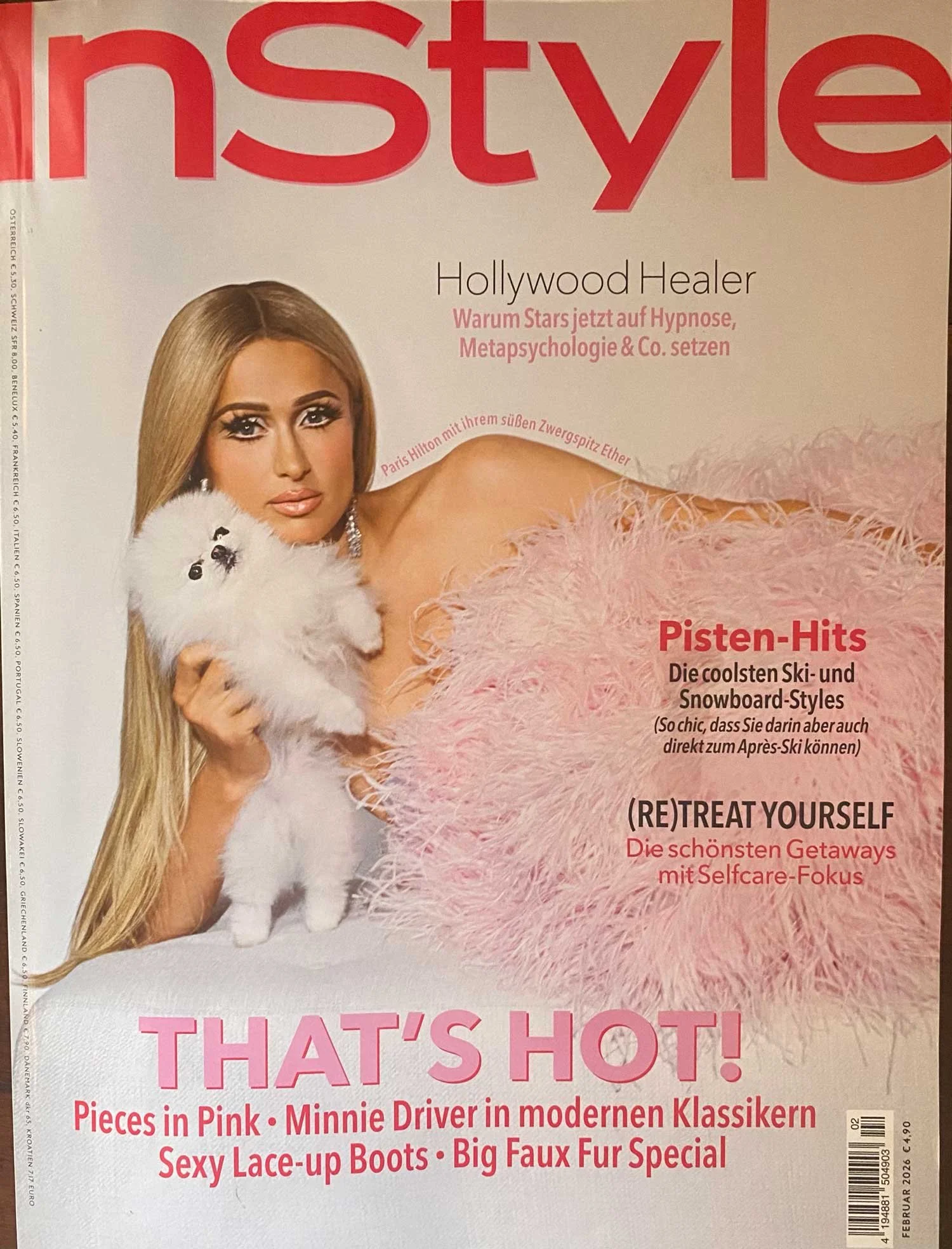 The MoonSisters x KAER retreat, led by Gabrielle Anand, featured in InStyle Germany’s special “(RE)TREAT YOURSELF” edition, February 2026