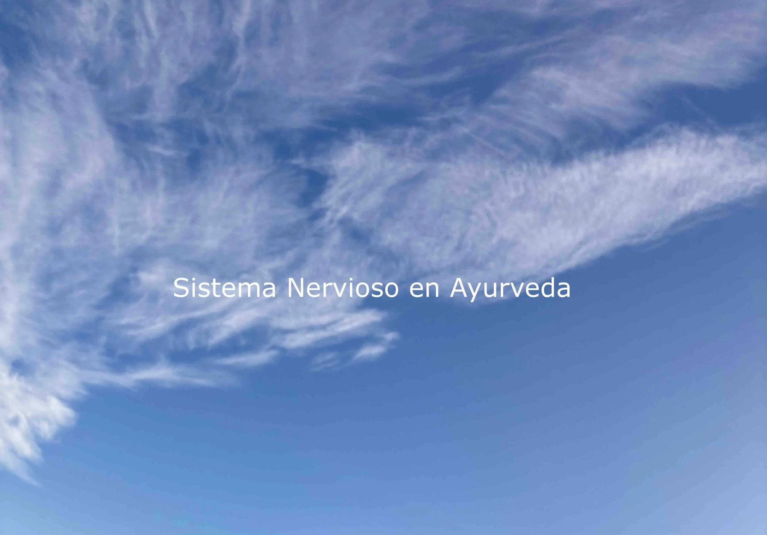 Sistema nervioso en Ayurveda – equilibrio natural del estrés e insomnio