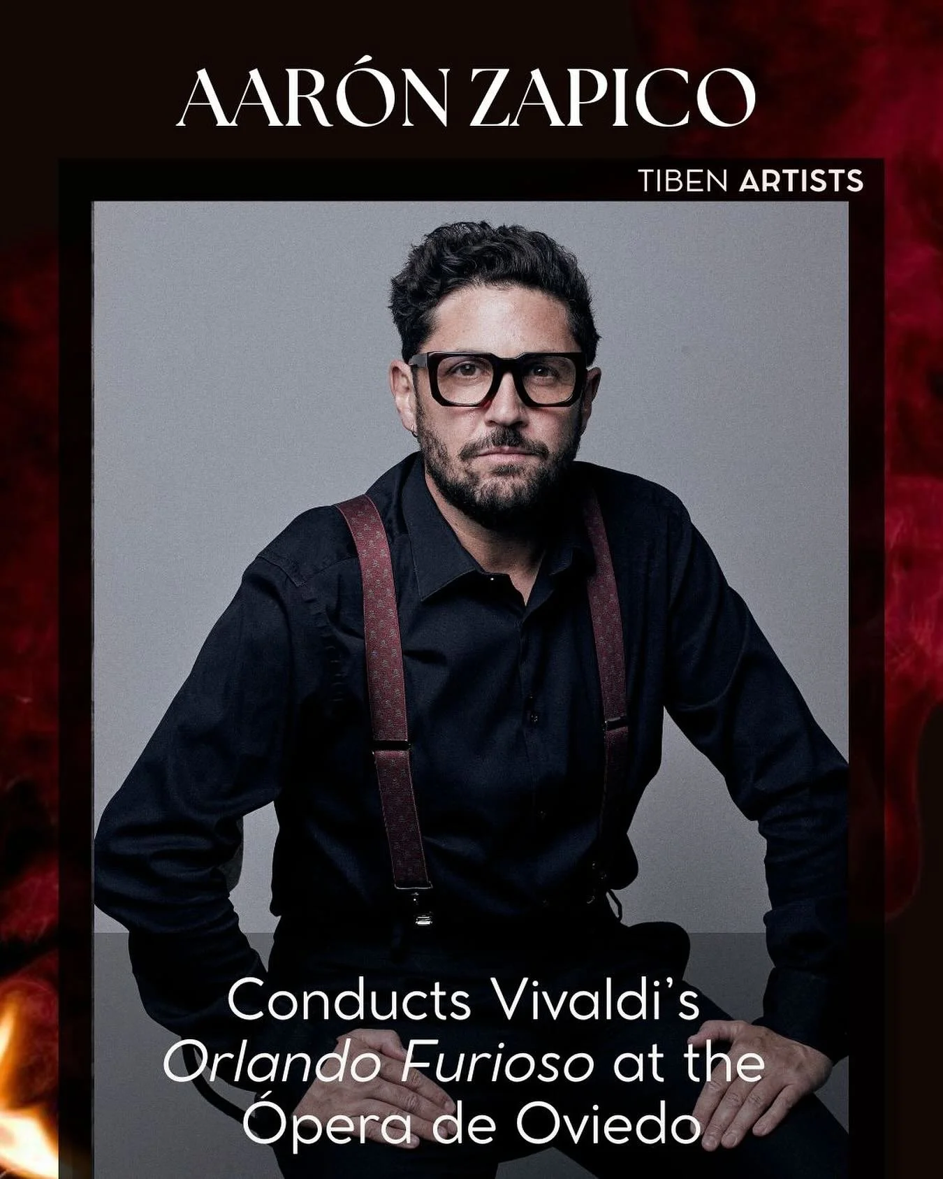 Aar&oacute;n Zapico returns to the Opera of Oviedo to conduct a new production of Vivaldi&rsquo;s Orlando furioso. ✨
A story of love, jealousy, magic, and delirium, in which Aar&oacute;n once again builds that unique bridge between pit and stage.

In