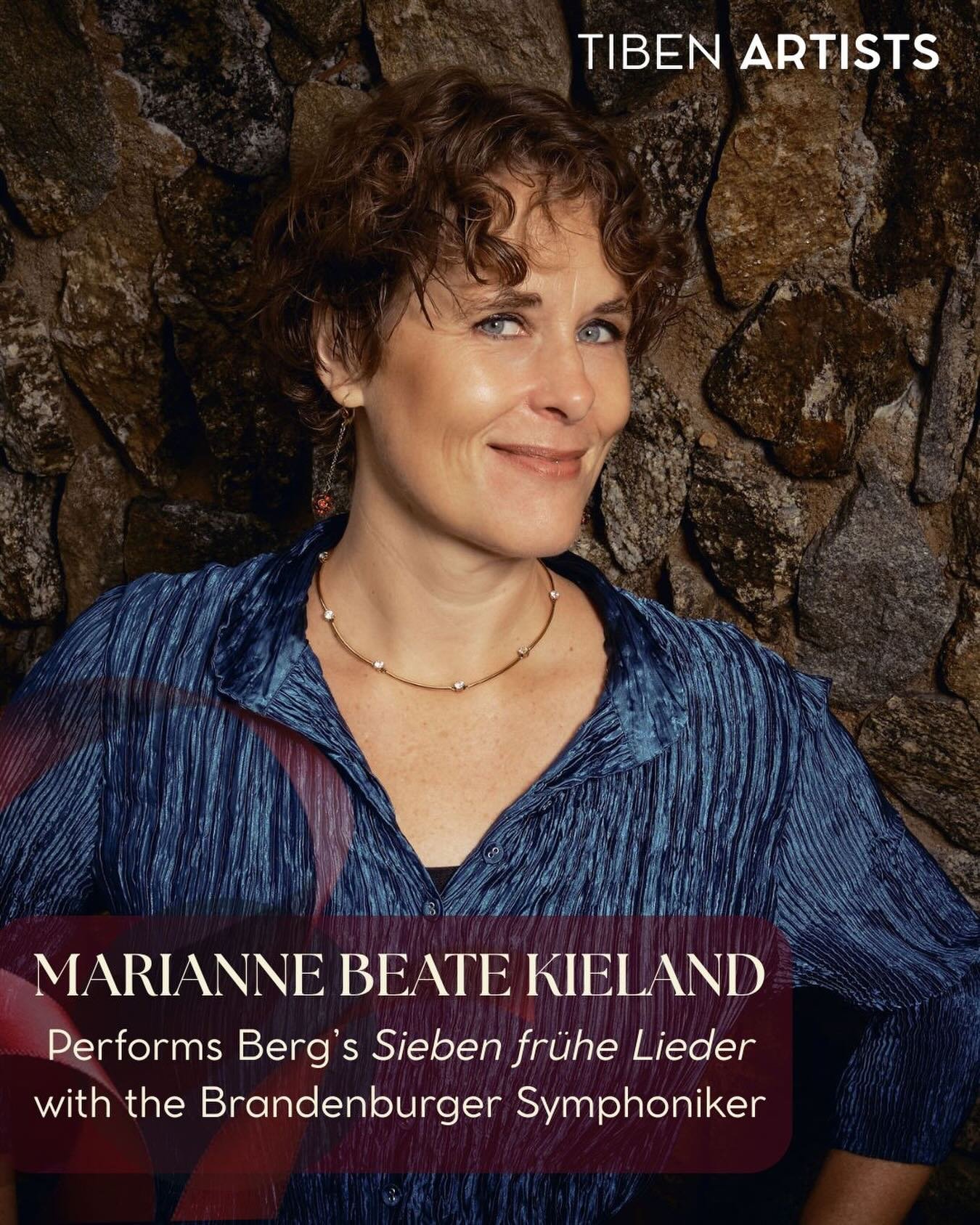 ✨Three performances of Sehnsuchtsmomente with Marianne Beate Kielland at the Brandenburger Theater, together with the Brandenburger Symphoniker under Andreas Spering.
At the centre of the programme: Sieben fr&uuml;he Lieder by Alban Berg: seven early