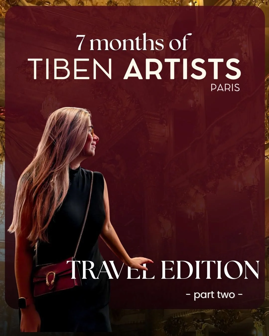 7 months of Tiben Artists ✨ &ndash; Travel Recap: Part Two

For this &ldquo;Travel Edition&rdquo; of our first seven months across the continent, we chose to travel mainly by train, taking the plane only twice. In an effort to keep our CO₂ impact as 