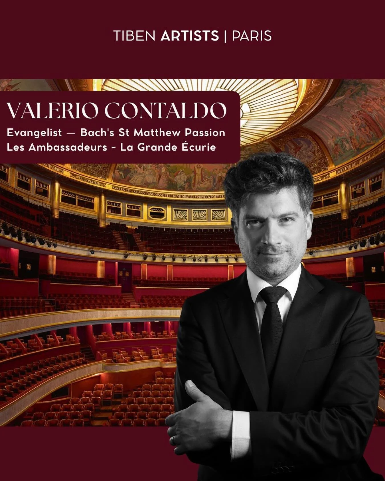 One of today&rsquo;s most sought-after Bach tenors, Valerio Contaldo takes on the role of Evangelist in this exceptional production with Les Ambassadeurs ~ La Grande &Eacute;curie under Thibault Noally.

This is Bach performed as he left it: a parte 
