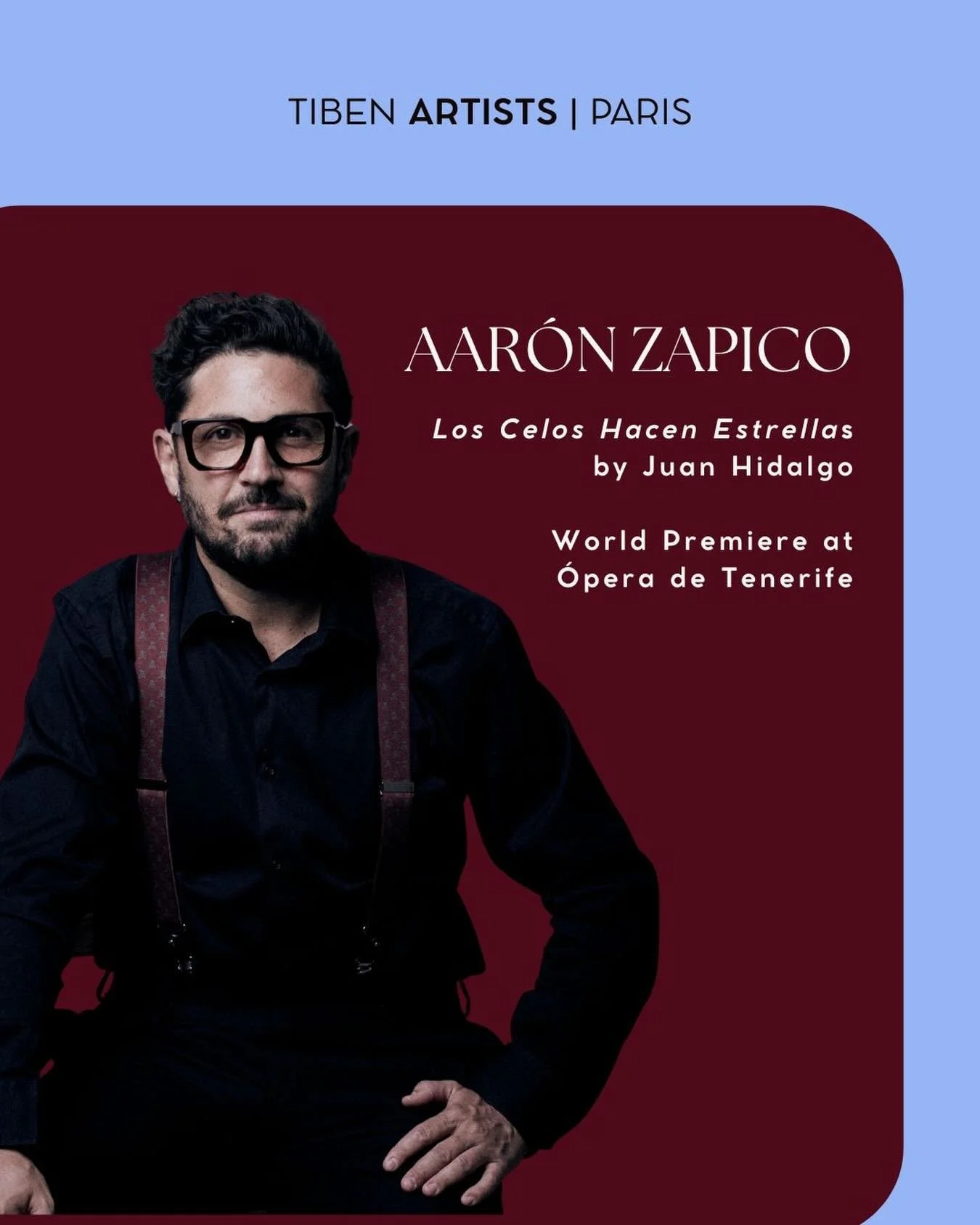 Aar&oacute;n Zapico: Los Celos Hacen Estrellas 🌟

Tomorrow, Aar&oacute;n Zapico conducts the world premiere staging of Los Celos Hacen Estrellas y el Amor Hace Prodigios at the Teatro Leal in La Laguna, Tenerife. It&rsquo;s the first Spanish zarzuel