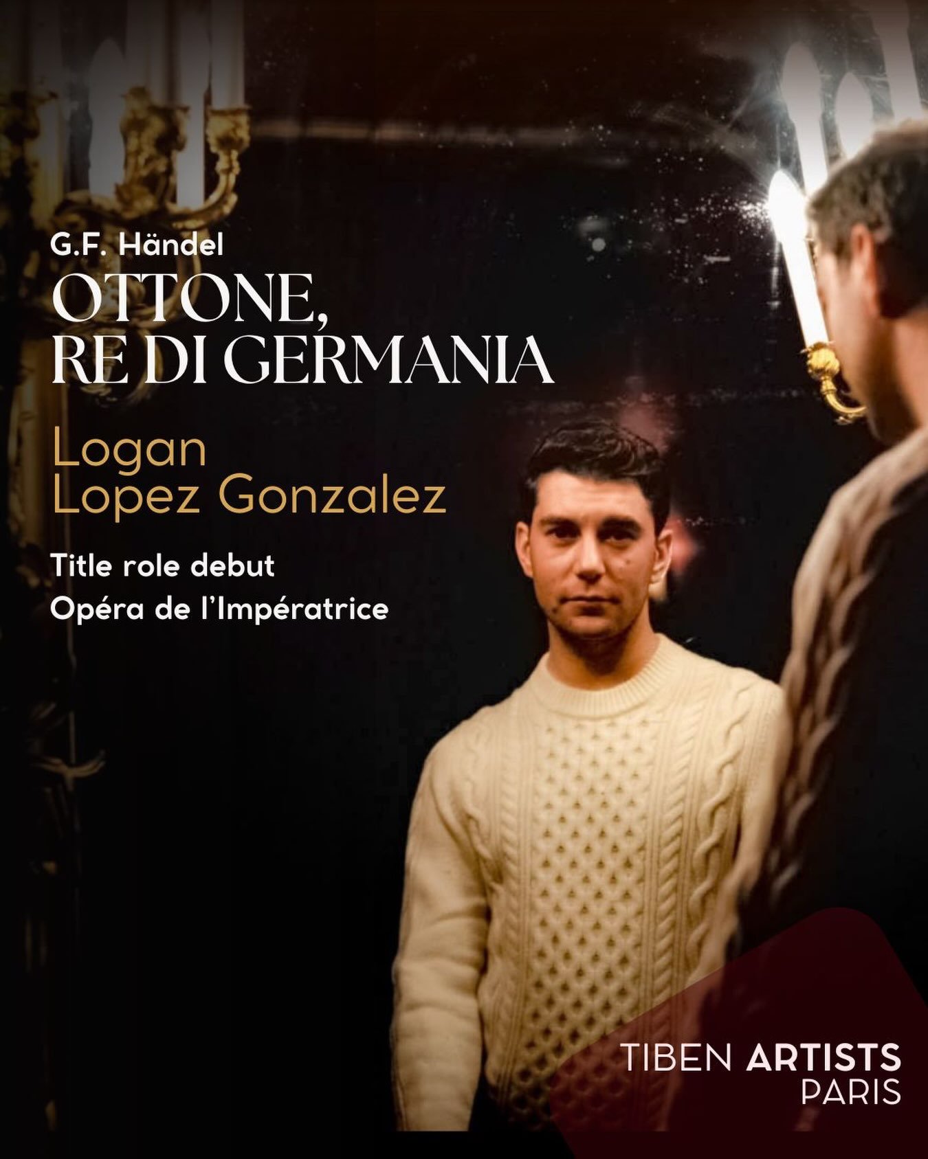 Role debut alert: Logan Lopez Gonzalez as Ottone 🏛️

Tonight, countertenor Logan Lopez Gonzalez takes the title role in Handel&rsquo;s Ottone, re di Germania for his role debut at the Abbatiale de Payerne.

This is the second edition of L&rsquo;Op&e