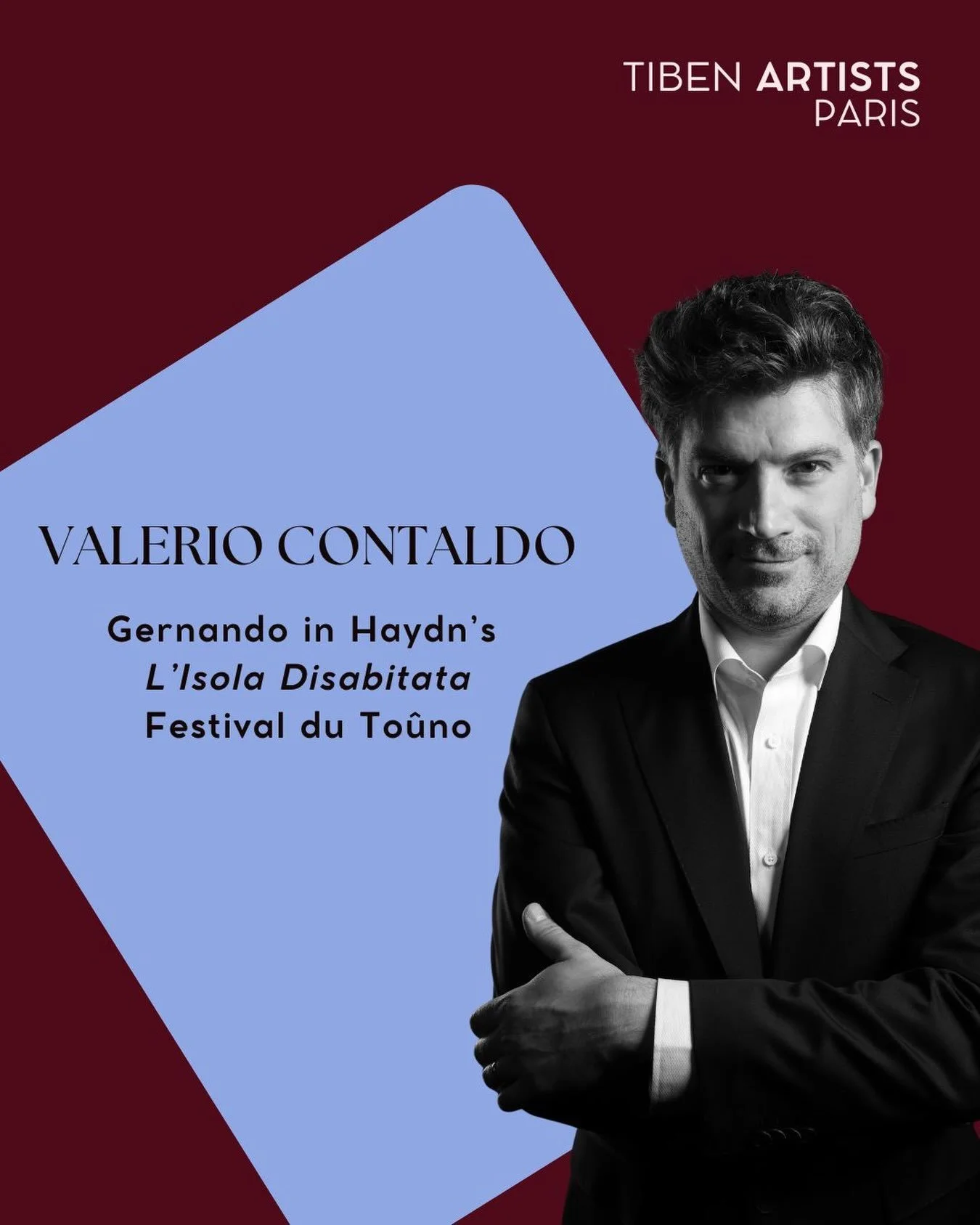 Valerio Contaldo: Haydn&rsquo;s L&rsquo;Isola Disabitata at Festival du To&ucirc;no 🏝️

Tomorrow evening at the &Eacute;glise de Vissoie, tenor Valerio Contaldo sings the role of Gernando in Joseph Haydn&rsquo;s L&rsquo;Isola Disabitata, presented b