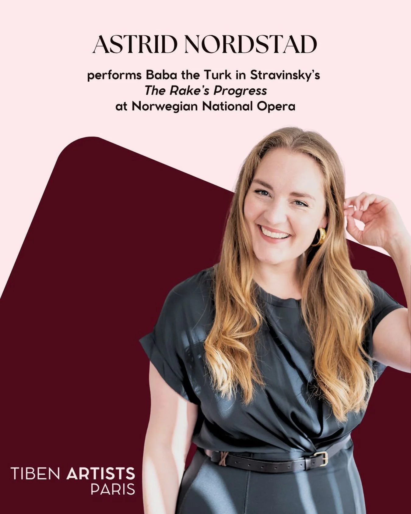 Astrid Nordstad revives her celebrated Baba the Turk at Norwegian National Opera 🎭✨

This Thursday, 24 September, mezzo-soprano Astrid Nordstad returns to the Main Stage at the Oslo Opera House to reprise her portrayal of Baba the Turk in Stravinsky