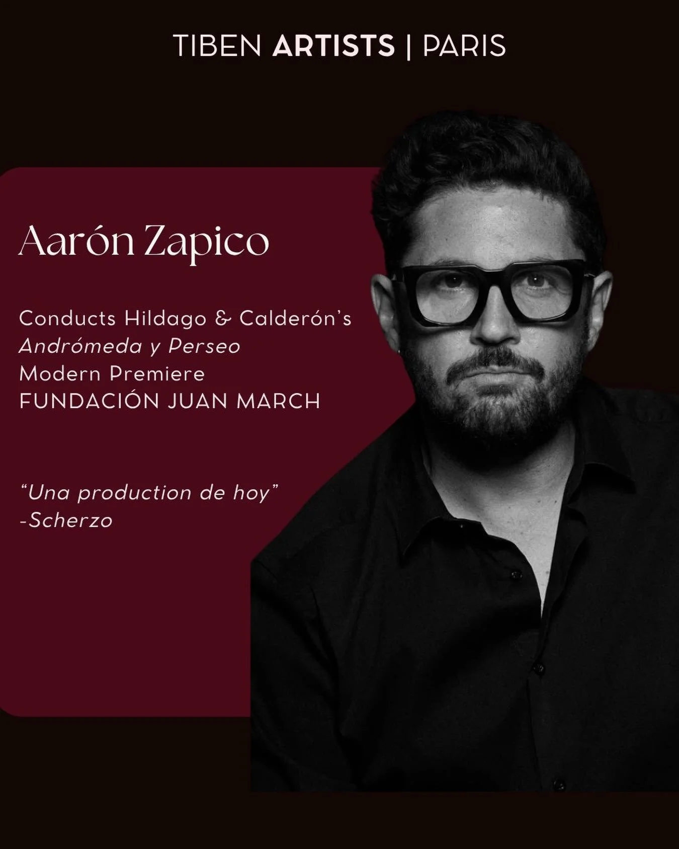 Aar&oacute;n Zapico: Andr&oacute;meda y Perseo at Fundaci&oacute;n Juan March 🎭

&ldquo;Equally accomplished was the performance of the excellent musicians led by Aar&oacute;n Zapico, who also played harpsichord and revised the score with real exper