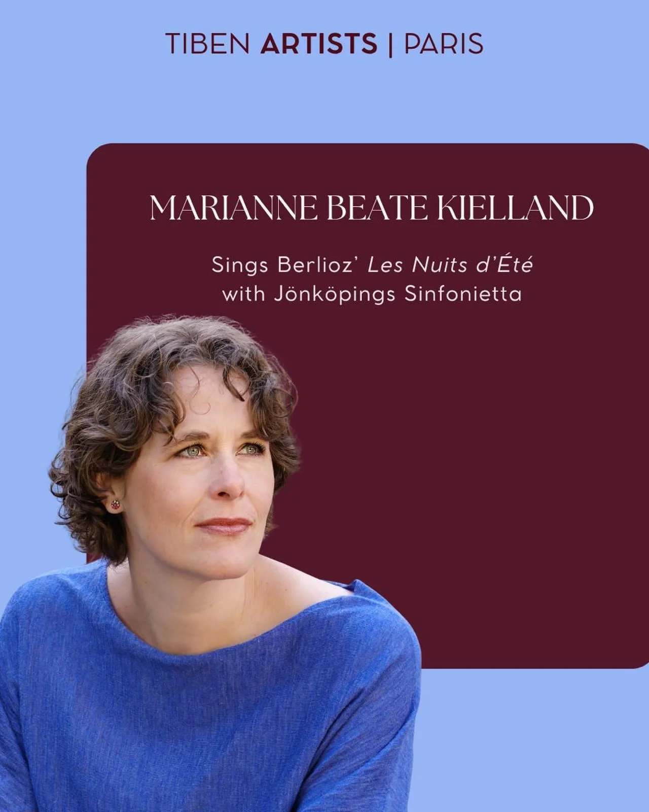 Today, Norwegian mezzo-soprano Marianne Beate Kielland performs Hector Berlioz&rsquo;s wonderful song cycle Les Nuits d&rsquo;&eacute;t&eacute; alongside conductor Jessica Cottis and the J&ouml;nk&ouml;pings Sinfonietta. 

A summit of romantic expres