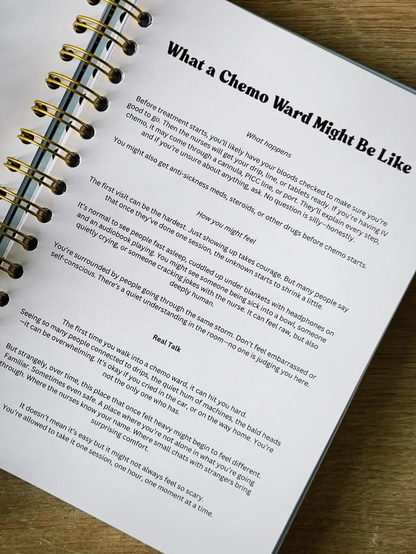 No one really prepares you for what a chemo ward feels like.

Not just the treatment.
Not just the side effects.

But the quiet.
The strength in the room.
The way strangers somehow understand each other without saying much at all.

The first time can