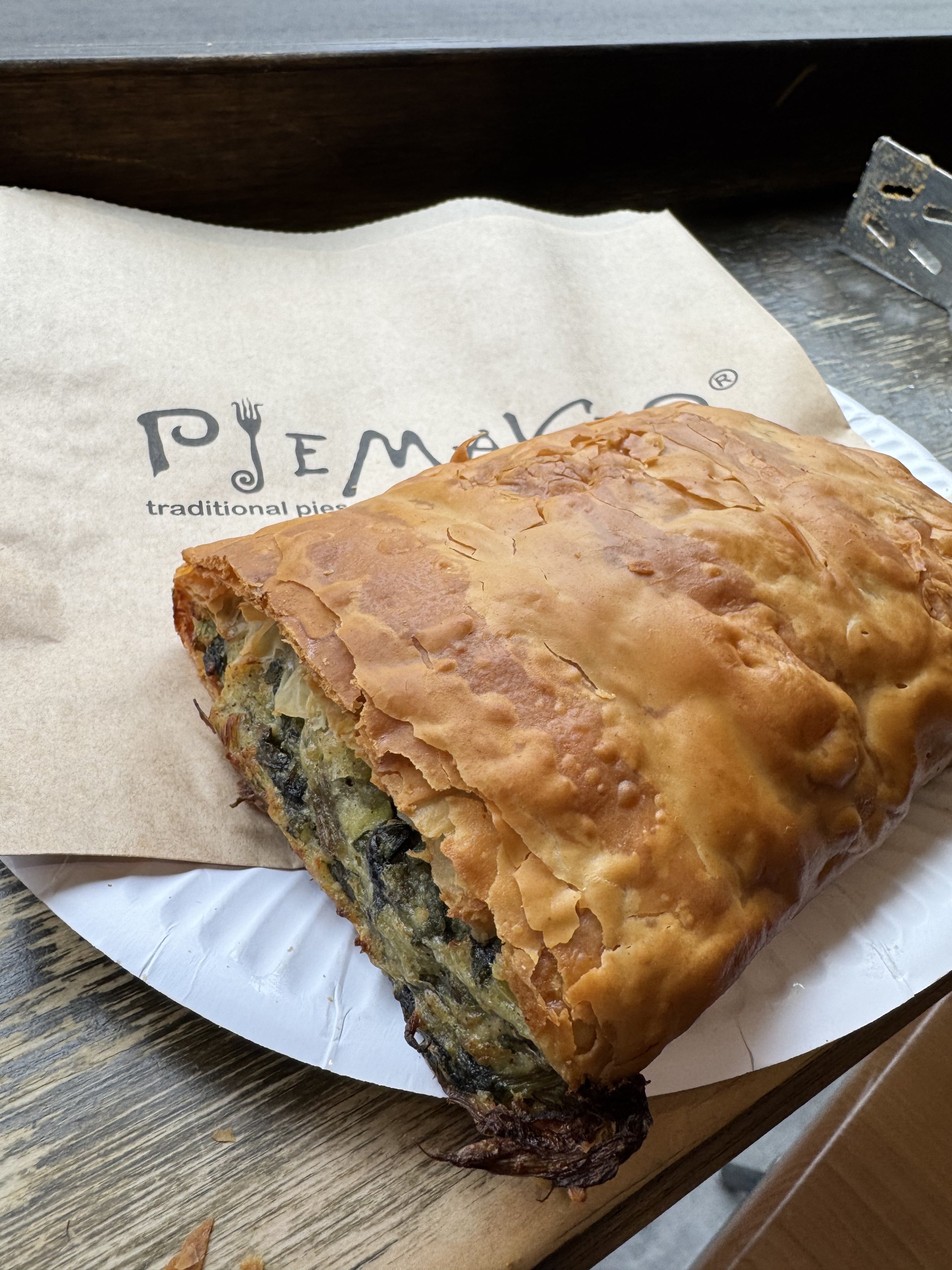 Spinach & Feta Bougatsa