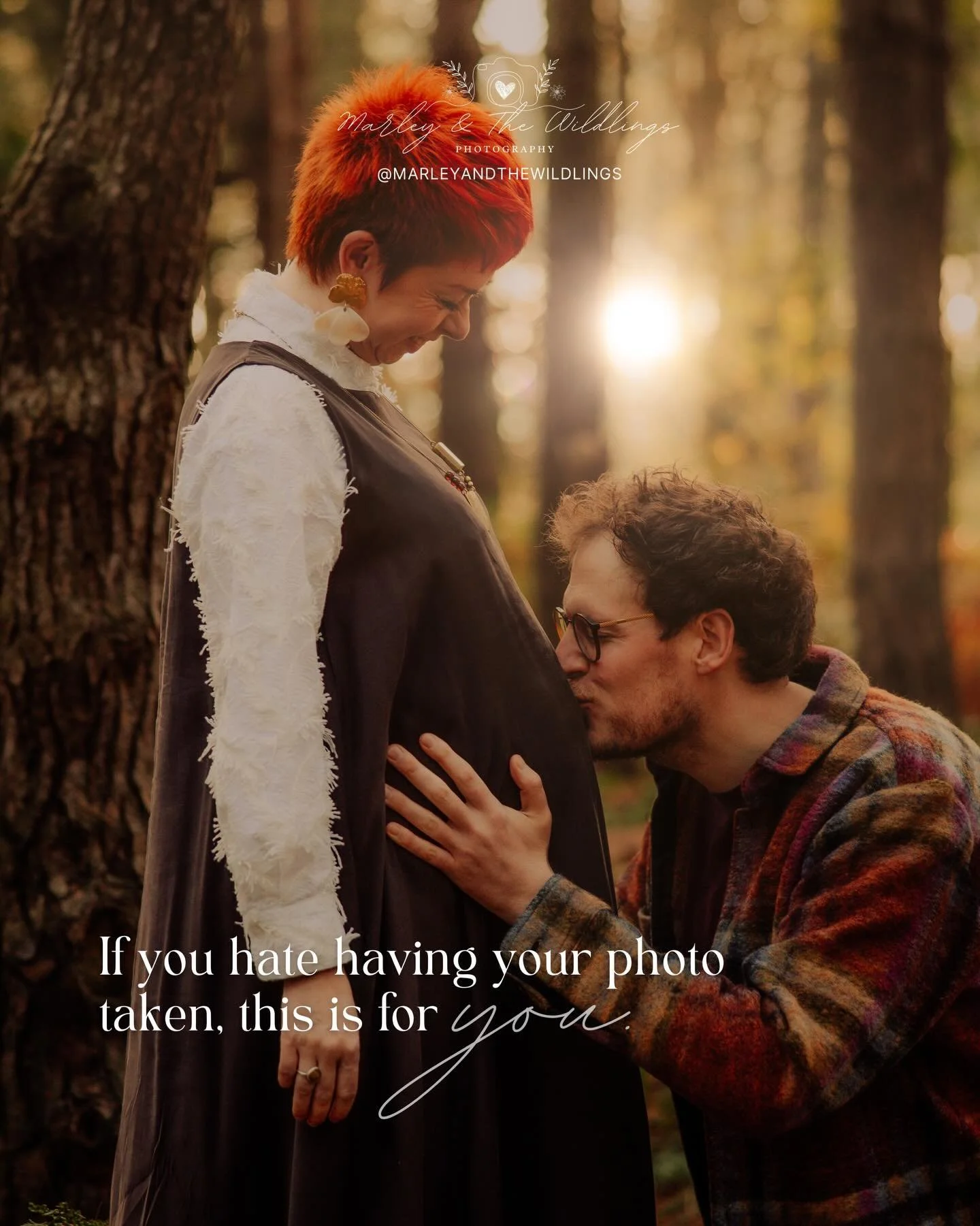 If you&rsquo;ve ever said &ldquo;I&rsquo;m not photogenic&rdquo; or &ldquo;I hate having my photo taken!&rdquo; this is for you.

Most people don&rsquo;t actually hate photos, they desperately would like to be in some without asking.
They hate being 