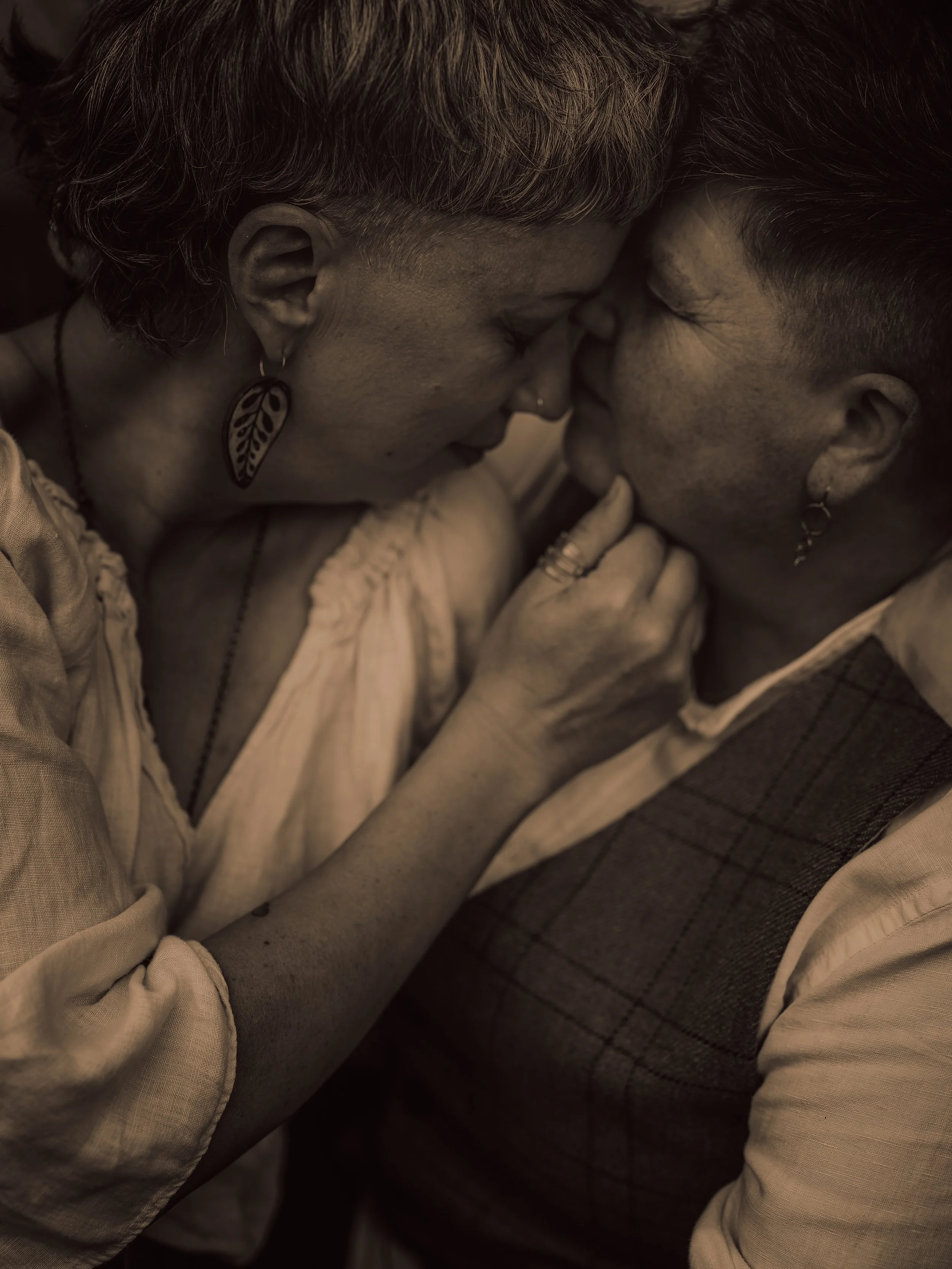 I will never ever ever tire of this gorgeous session with @heymotherscuffer and @netty_reddish . Choosing just one pic for the @photovogue Monday word of the week &lsquo;Intimacy&rsquo; felt like a very difficult choice.
Every pic was the epitome of 