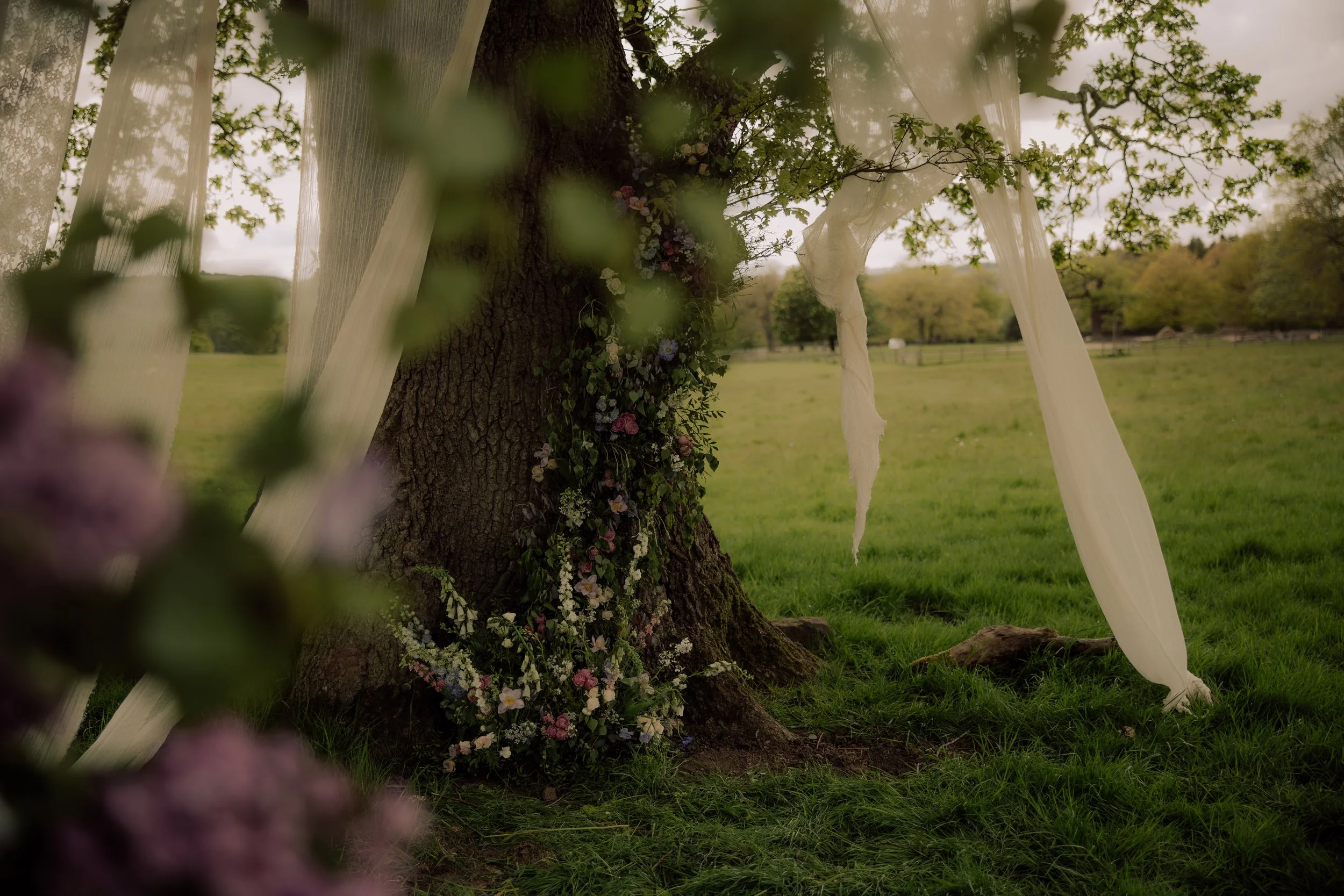 Heathy Lea wedding venue Chatsworth Derbyshire
