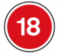 image shows 18 certificate