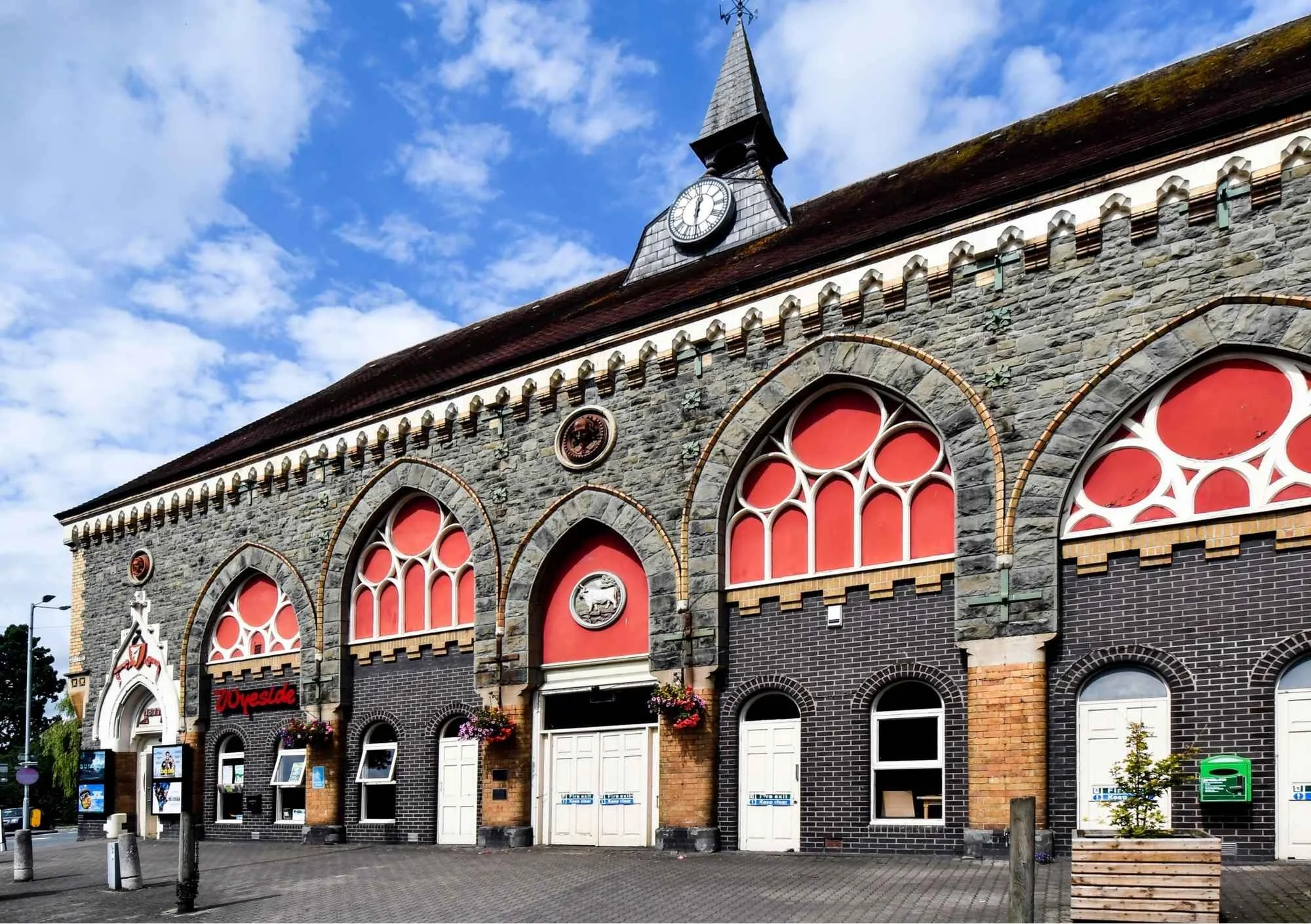 image shows the front of Wyeside building
