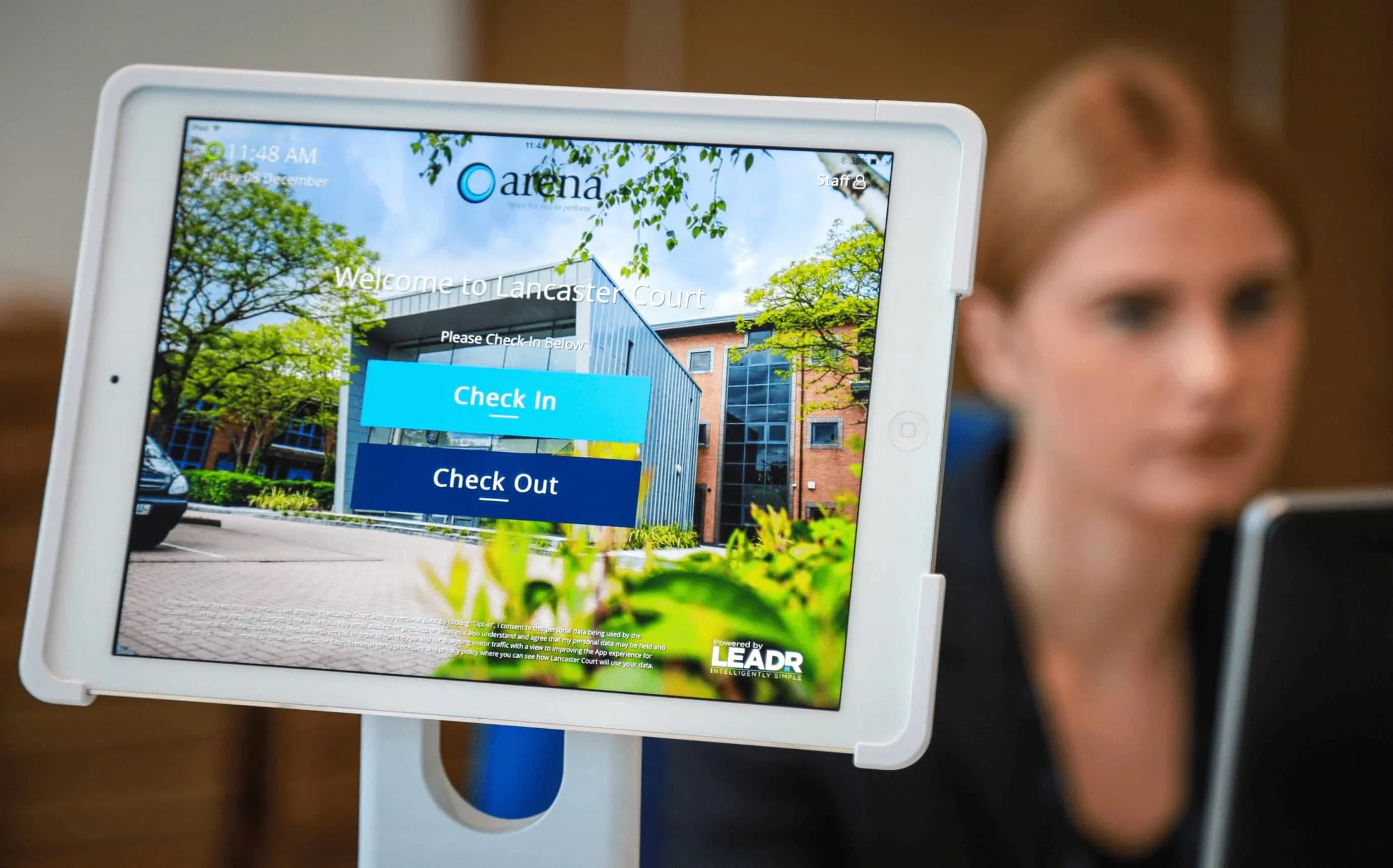 Custr Check-in - Arena Offices