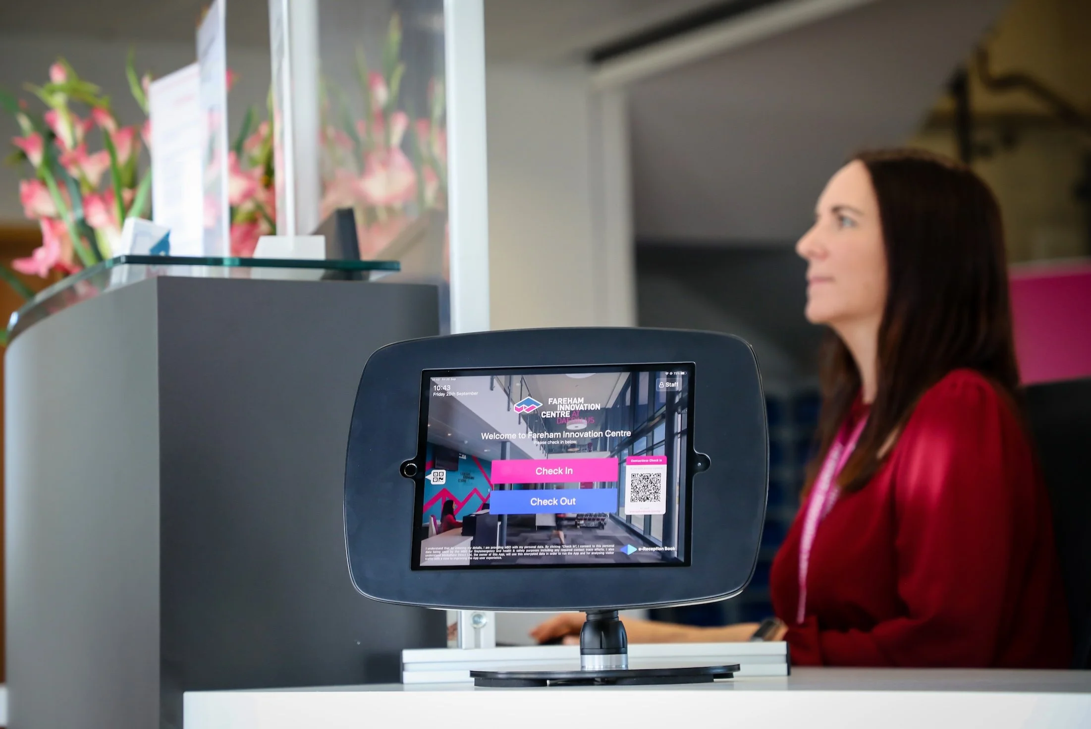 Fareham Innovation Centre Front Desk