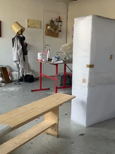 Salomé Engel, Niels Hung, Clara Roumégoux – Visite d’atelier