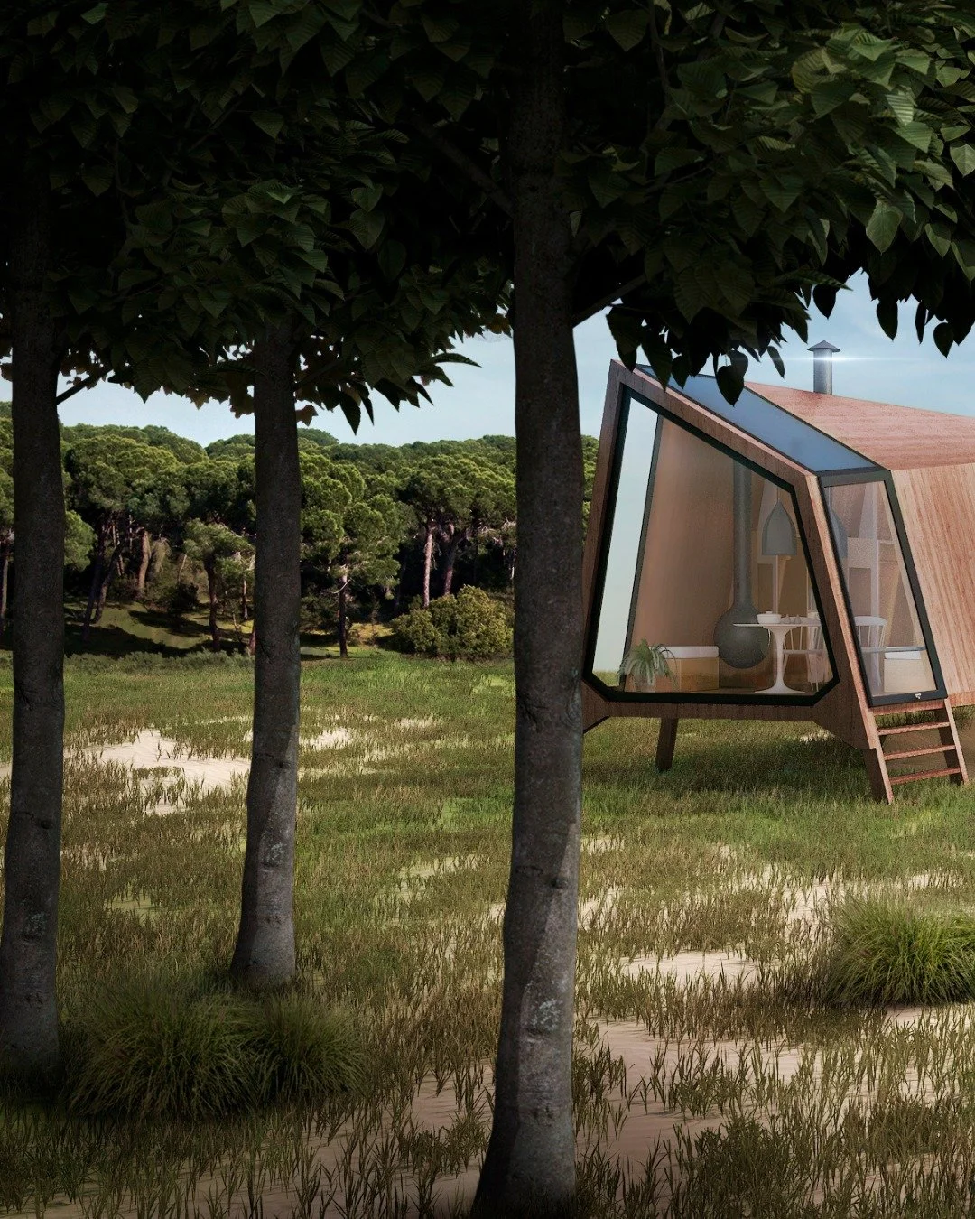 Una caba&ntilde;a que respira contigo🏡🌱

Las Ca&ntilde;anas no solo est&aacute;n dise&ntilde;adas para ser funcionales y c&oacute;modas, sino que tambi&eacute;n &quot;respiran&quot; con el entorno, adapt&aacute;ndose a su ecosistema. 🌿💨

🛠️ Mate