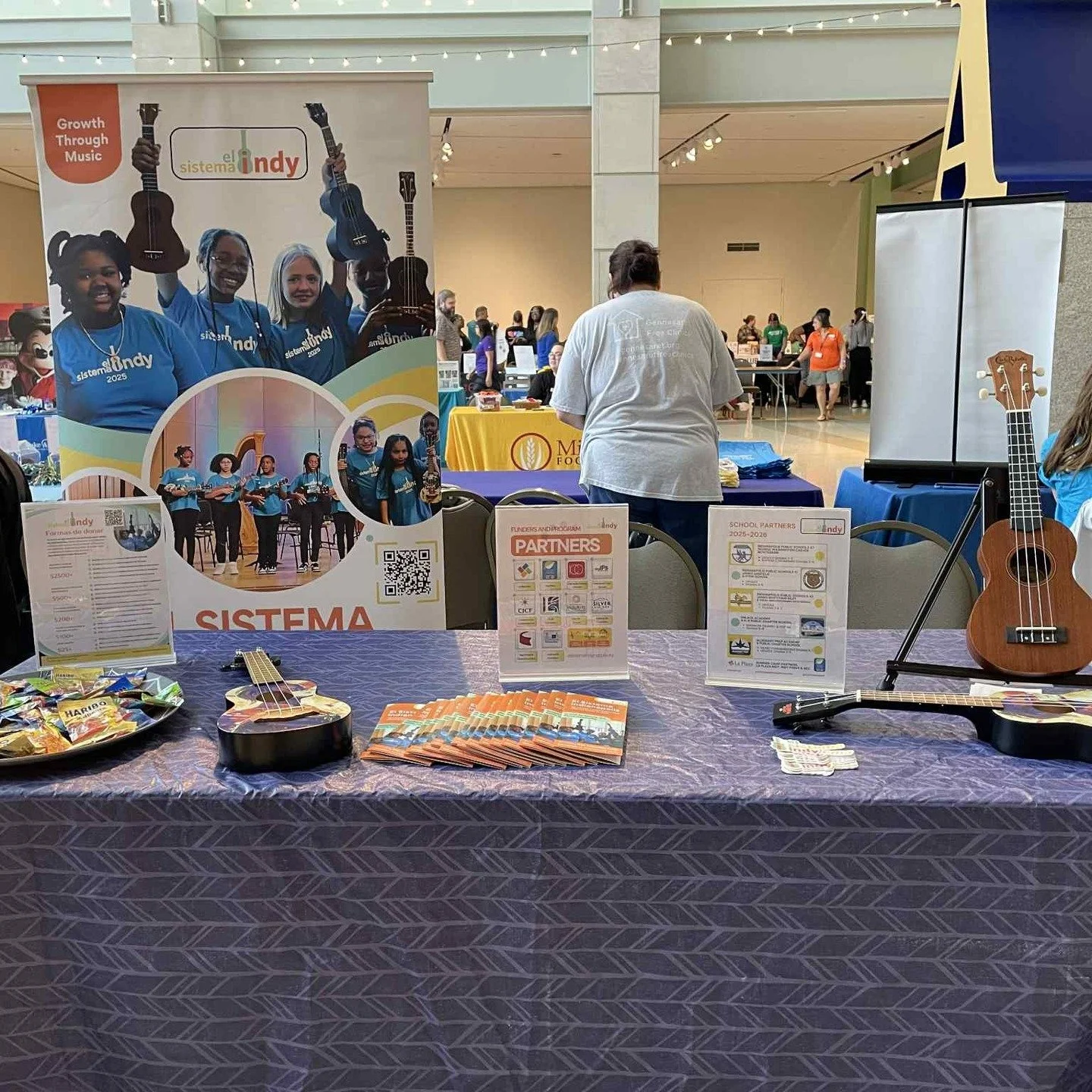 If you're at #indyvolved today, come by our table and say hello! @indianamuseum @aesindiana @indyhuborg