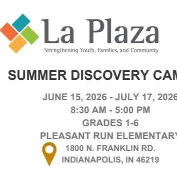 We are bringing ukulele enrichment classes to La Plaza's Summer Discovery and LILY camps. Registration is open! https://laplazaindy.org/our-services/

Llevamos clases de enriquecimiento de ukelele a los campamentos Summer Discovery y LILY de La Plaza