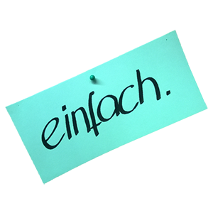 Logo von Workshopmoderation. Einfach.