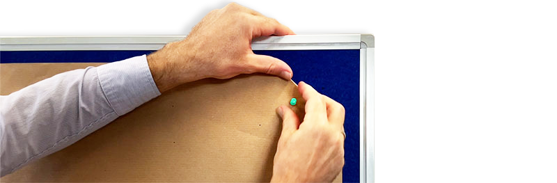 Pinnwand für Workshop vorbereiten