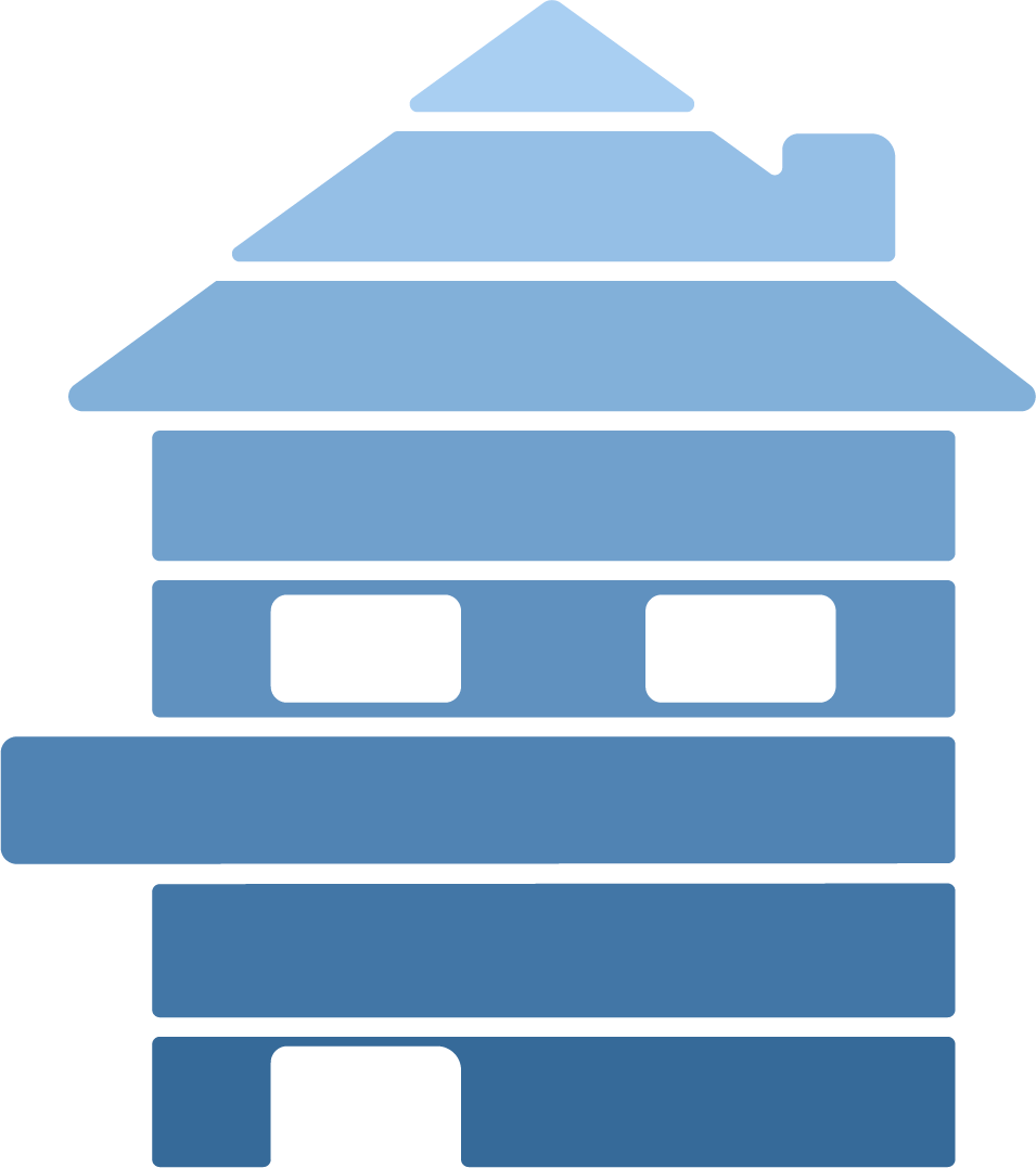 Aspekte, welche die 6-3-5-Methode abdeckt, in Form eines Hauses dargestellt